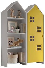 Armadio a giorno giallo e bianco per bambini 115x171,5 cm CASAMI BRUGES - Vipack