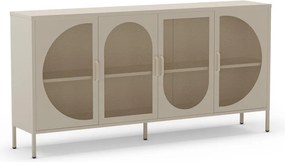 Cassettiera color crema 160x90 cm Tayra - Marckeric
