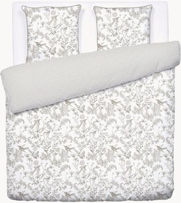 Set copripiumino in raso di cotone Colibri Floral, varie misure