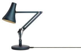 Anglepoise - 90 Mini Mini Lampada da Tavolo Blu Acciaio & Grigio Anglepoise