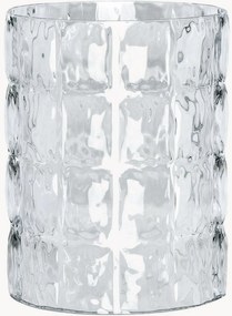 Vaso in vetro soffiato Matelasse, alt. 30 cm