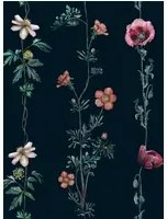 Coordonne Tapete Climbing Flowers - Marine