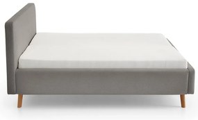 Letto singolo imbottito grigio rete non inclusa 120x200 cm Mattis – Meise Möbel