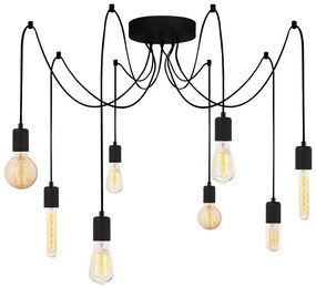 Lampadario nero Kabluni – Opviq lights