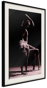 Poster  Contemporary Dance  Cornice Quadri Cornice nera con pass-partout, Larghezza x Altezza Home decor 20x30