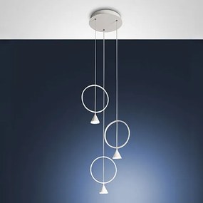 Fabas Luce -  Sirio LED SP 3L  - Lampadario di design a tre luci