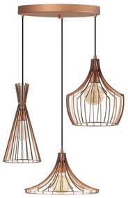 Lampadario su filo  MEZOPOTAMYA 3xE27/40W/230V