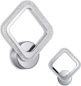 Applique a LED LHJ125-W Cromo