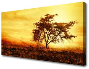 Quadro su tela Albero della natura 100x50 cm