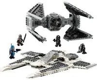 Lego star wars (75348). fang fighter mandaloriano vs tie interceptor