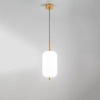 Lampadario In Metallo Contemporaneo Cirro Bianco Led