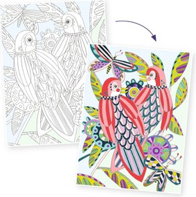 Disegni da colorare - Uccelli