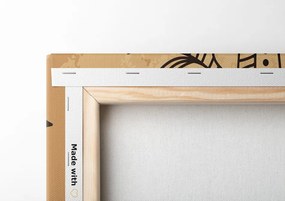 Quadro su tela – Mandala con tocco antico
