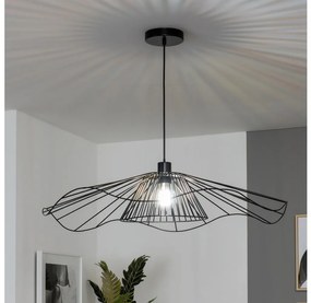 Brilagi - Lampadario LED sospeso a cavo CERIA WIRE 1xE27/40W/230V Ø 80 cm nero