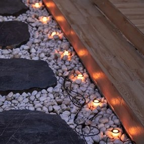 Immax NEO 07905L - Lampada solare LED RGB dimmerabile 8xLED/0,25W/5V IP65 Tuya