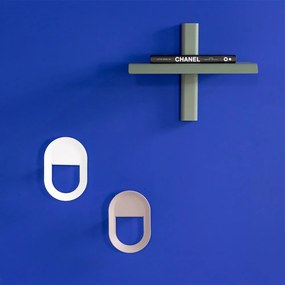 Mensola verde polveroso in metallo 28 cm Hola – Spinder Design