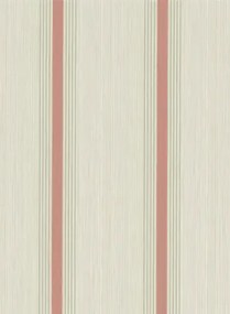 Little Greene Streifentapete Cavendish Stripe - Brush Red