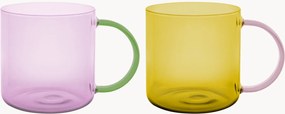 Set di 2 tazze in vetro borosilicato Fred