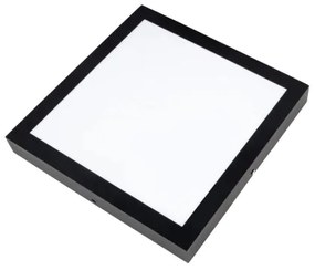 Brilagi - Lampada LED da bagno FRAME LED/24W/230V 3000/4000/6000K IP44 nero