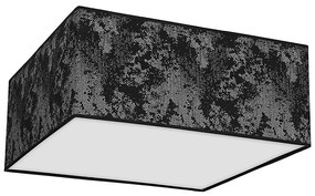 Plafoniera SATINO 3xE27/60W/230V nera/argento