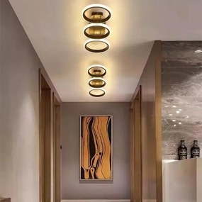 Plafoniera LED dimmerabile LED/30W/230V 3000-6500K nero Wi-Fi Tuya + telecomando