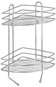 WENKO 15498100 - Mensola angolare EXCLUSIVE 23x30,5 cm cromo lucido