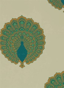 Sanderson Tapete Kalapi - Peacock