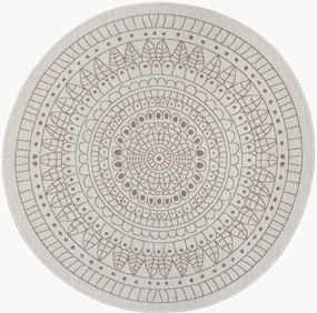 Tappeto rotondo reversibile da interno-esterno Porto