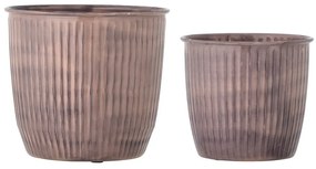 Coprivaso in metallo in set da 2 pezzi ø 21,5 cm Kenzie - Bloomingville