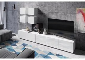 Armadio a muro PAVO 34x34 cm bianco lucido