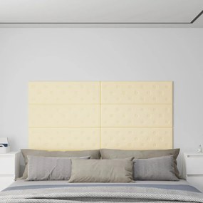 Pannelli Murali 12 Pz Crema 90x30 Cm İn Similpelle 3,24 M² /