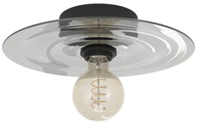 Eglo 44028 - Plafoniera LINTMILL 1xE27/40W/230V grigio