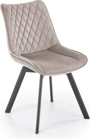 Sedia da pranzo OMBRA, 1 pezzo, beige