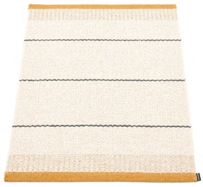 Tappeto da interno/esterno giallo ocra/color crema 60x85 cm Belle Ochre – Pappelina