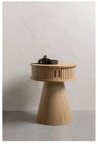 Comodino di colore naturale con effetto pino Karri – WOOOD