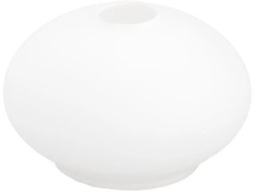 Vetro di ricambio per lampadario E14 diametro 13,5 cm bianco
