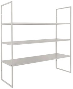 Mensola da parete in metallo grigio , 60 x 60 cm Level - PT LIVING