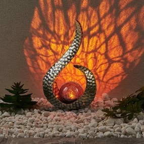 Lindby Yonca Lampada decorativa a LED 27,5 cm rame