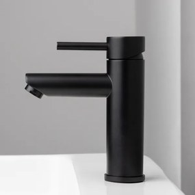 BATH DELUXE 28-017-03-02-02 - Rubinetto del lavandino RINGSTED 17,8 cm opaco nero