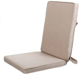 Cuscino per sedie Beige 123 x 48 x 4 cm