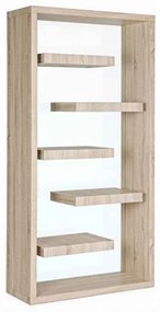 Libreria divisorio BILBAO natural 90x35x180 cm