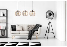 Lampadario su filo DORO 3xE27/60W/230V