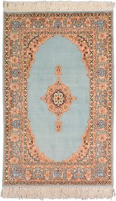 Cashmere Silk Tappeto 60 x 100 Beige (Indian) Annodato A Mano
