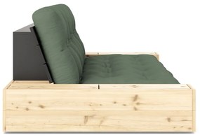 Divano letto verde 244 cm Base - Karup Design