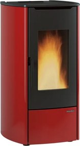 Termostufa a pellet idro Marina 14,8 kW Bordeaux - Extraflame
