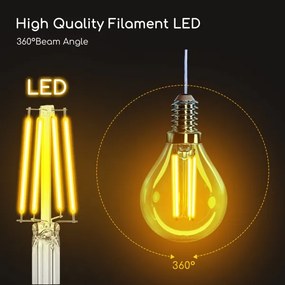 Lampadina LED G45 E14/4W/230V 2700K - Aigostar