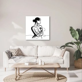 Quadro su tela – Linee di eleganza femminile