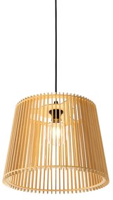 Lampada a sospensione da esterno rustica in legno IP44 - Jayla