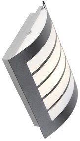 Lampada da parete esterna moderna nera IP44 - Miro