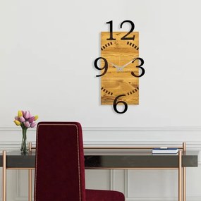 Orologio da parete 41x74 cm 1xAA legno/metallo